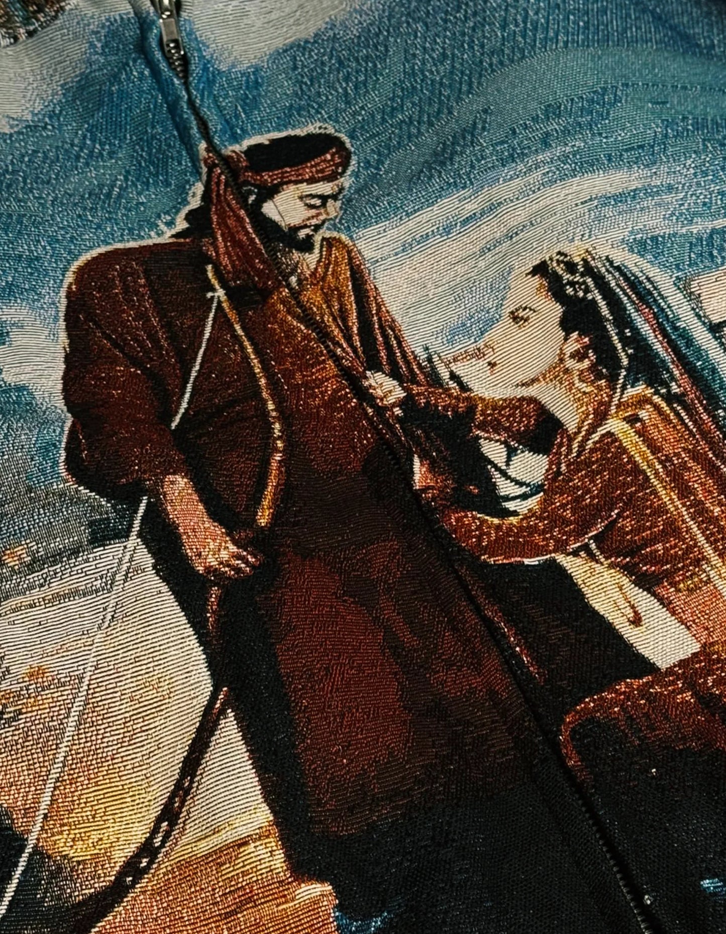 Mirza Sahiba Tapestry Fleece Jacket