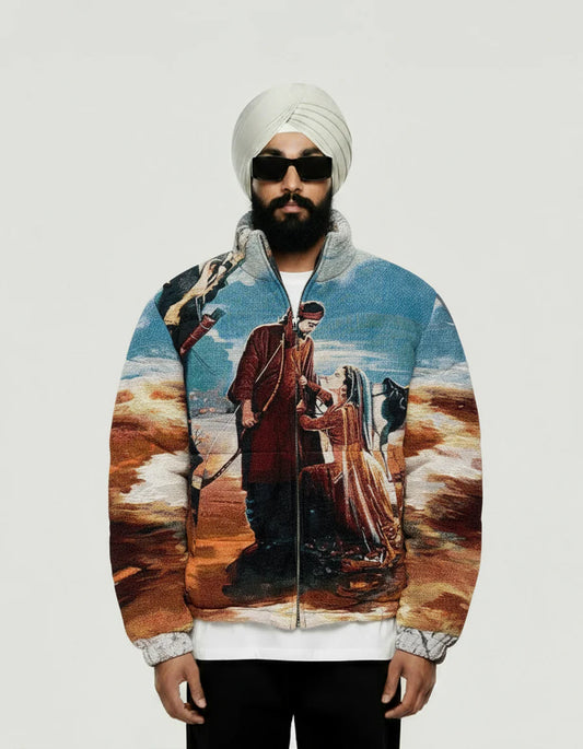 Mirza Sahiba Tapestry Fleece Jacket